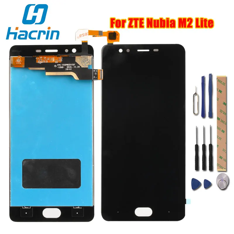 For ZTE Nubia M2 Lite LCD Display Touch Screen New Digitizer Screen Glass Panel Replacement For