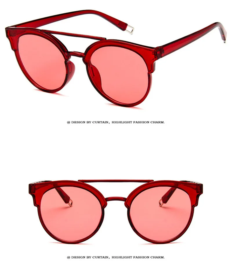 Luxury Vintage Round Sunglasses Women Brand Designer 2019 Cat Eye Eyeglasses Sun Glasses Men Male Female Ladies UV400