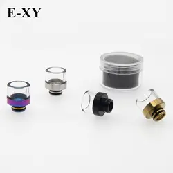 E-XY 510 Нержавеющая сталь + Стекло потека для электронной сигареты Vape танк RDA RTA РБА распылитель DIY испаритель 1 шт