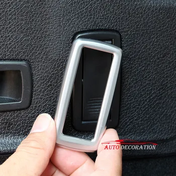 

For BMW 2 Series Gran Tourer F46 2015 2016 17 2018 ABS Matte Trunk Hook Button Decoration Cover Trim 2pcs
