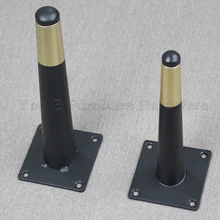 Детали Мебели металлическая ножка, сужающийся конический диван, шкаф, ножка, черный и золотистый стул, ножки, стиль, мебельная ножка