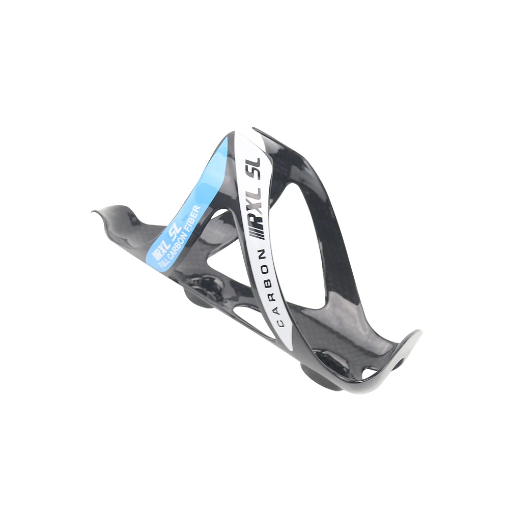 RXL SL Cage Cycling Water Bottle Holder For Bicycle Less Than 75g RedYellowBlueGreen 3K Glossy Bottle Cage Bike Carbon  (4)