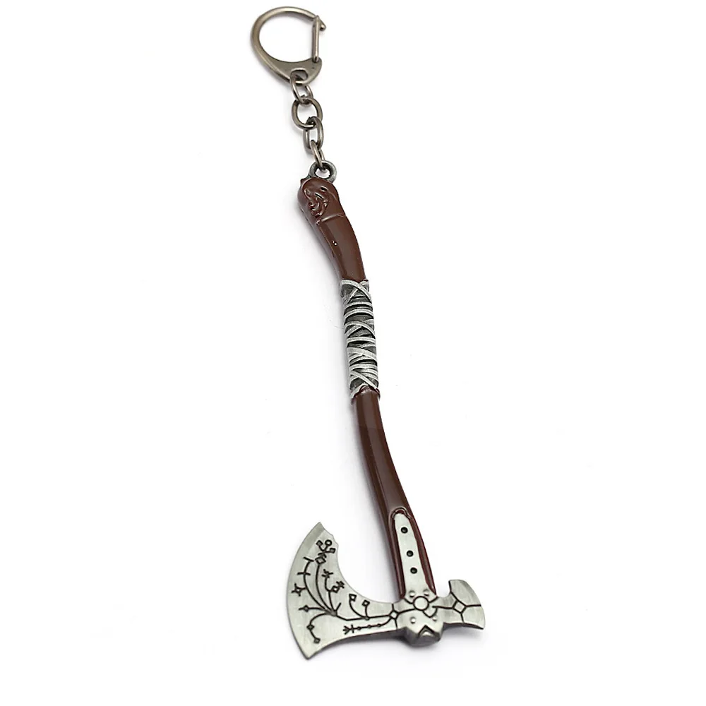 God of War брелок Kratos Weapon Blades of Chaos, подвеска, брелок, топор, меч, брелок для ключей, ювелирные изделия для мужчин