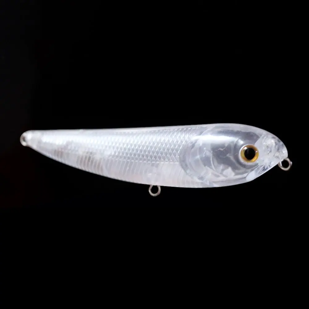 

GYFISHING 20 Pcs Unpainted Fishing Topwater Floating Baits Sammy Blank Hard Pencil Poppers Lures 4"