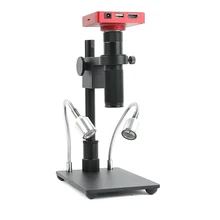 HDMI USB 37MP 1080P TF видео рекордер микроскоп камера+ мини подставка+ зум 130x C крепление объектива для лаборатории PCB IC BGA ремонт