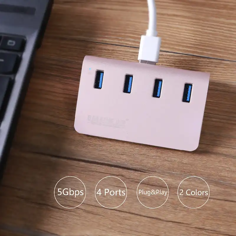 Usb концентратор SAMZHE 4 порта USB 3 0 Высокоскоростной Настольный удлинитель сплиттер