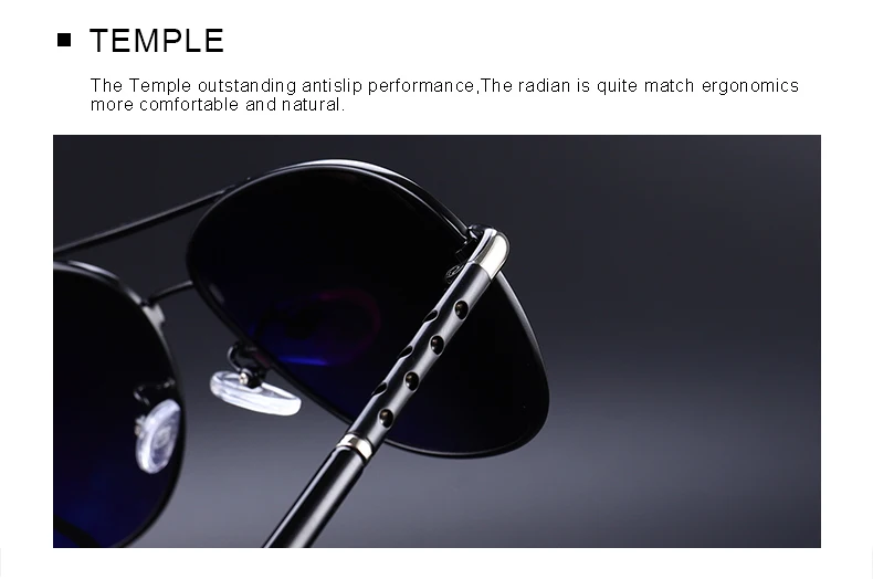 MERRYS, дизайнерские мужские классические солнцезащитные очки пилота, HD поляризационные солнцезащитные очки для мужчин, для вождения, авиационные, с защитой от уф400 лучей, S8371