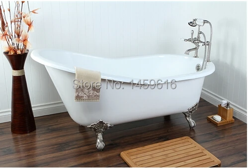 Free Shipping 60 Cast Iron Slipper Clawfoot Tub Not Include Faucet And Drainer Deliver To You By Ocean Shippingw7002 2 Free Shipping 60 Cast Iron Slipper Clawfoot Tub Not Include Faucet And Drainer Deliver To You By Ocean Shippingw7002 2