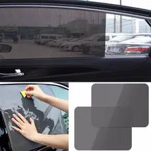Автомобильное окно sunshade2Pcs заднее стекло автомобиля боковая Солнцезащитная крышка блок статический цепляющий козырек щит экран Прямая 18 xв1