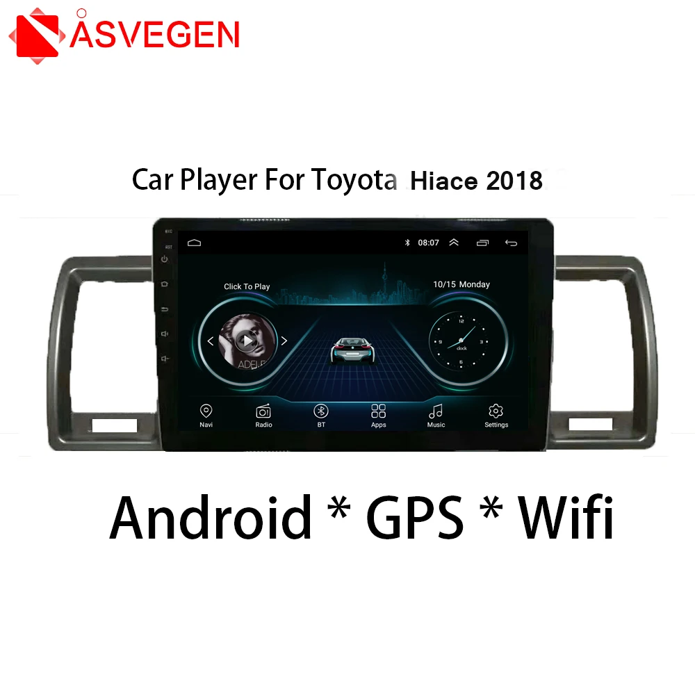 Perfect Car Multimedia Player For Toyota Hiace 2018 Car GPS Autoradio Multimedia Video Player Universal auto Stereo 0