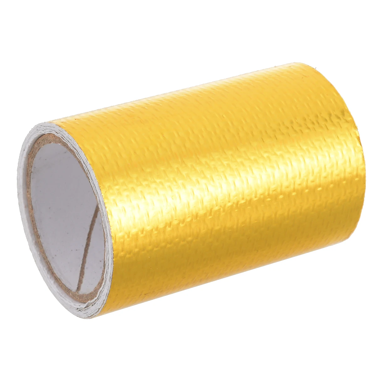 1 Roll 5*80cm Adhesive Reflective Gold High Temperature Heat Shield Wrap Tape Heat Shield Wrap Waterproof Tapes