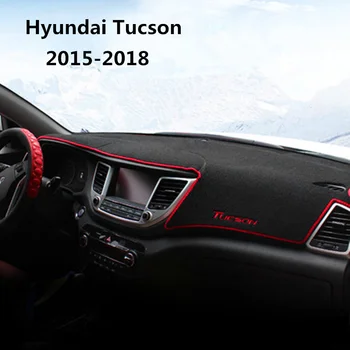 

LHD RHD Car Dashboard Pad Instrument Platform Cover Mat Carpet For 2015 2016 2017 2018 Hyundai Tucson TL Car Accessories