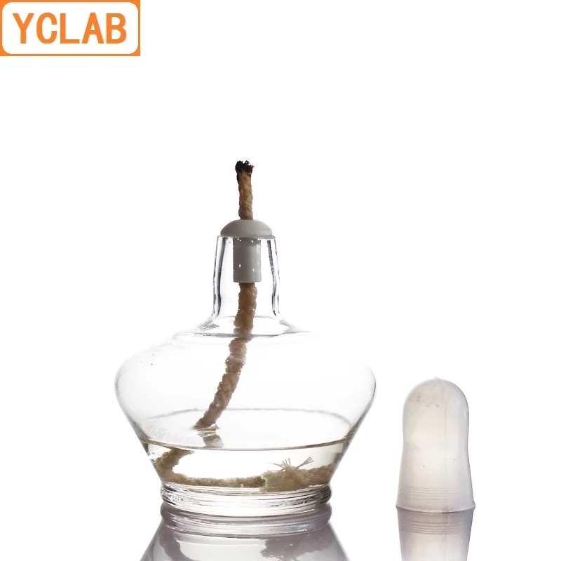 YCLAB 10PCS 20cm Wicks Glass Alcohol Lamp Wick Laboratory Chemistry Equipment