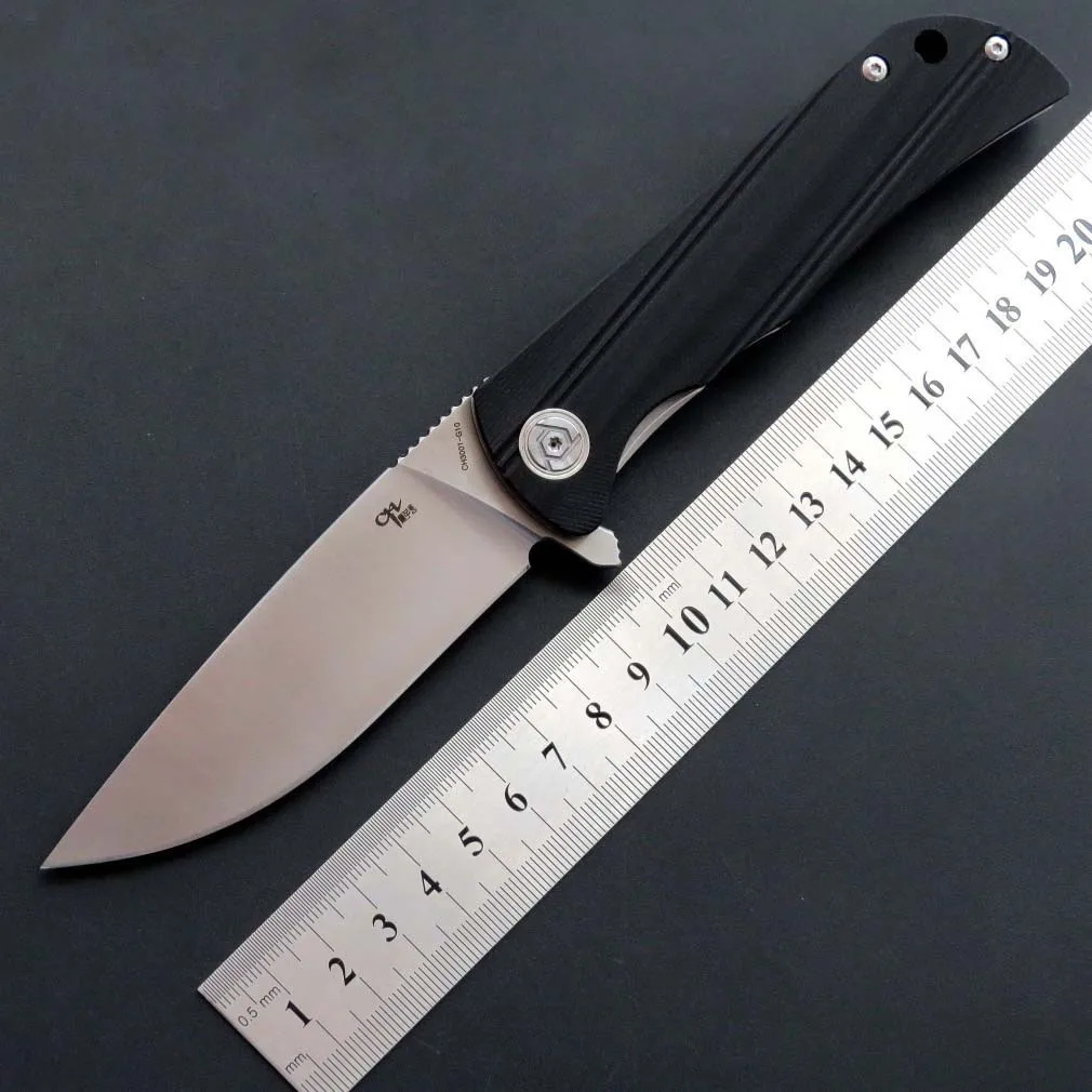 

Selling CH3001 folding knife D2 steel blade G10 handle camping hunting knife EDC outdoor