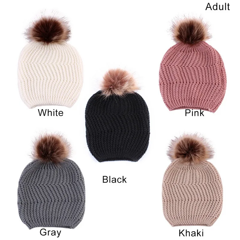 MoneRffi женские головные уборы вертикальный вязаный шерстяной шар шапка зимняя удобная мягкая коллекция мешковатые различные стили шляпа
