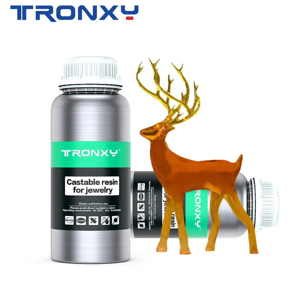 

Tronxy 405nm UV resin photons 3D printer Printing material LCD screen Normal UV sensitive 500ml /1L liquid bottle gadget