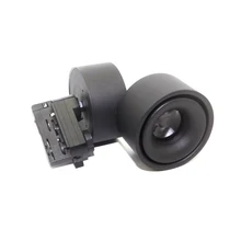 10 шт. 15 Вт 20 Вт 4 провода 3 фазы черный белый корпус светодиодные фонари COB светодиодный место на рельсе свет AC85-265V светодиодные трековые светильники