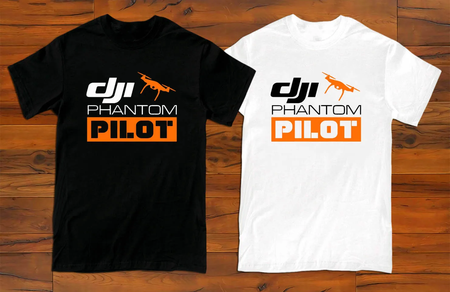 DJI PHANTOM PILOT 1side Black and White T-shirt (XS-3XL)  Cool Casual t shirt men Unisex New Fashion tshirt Loose Size sbz3142