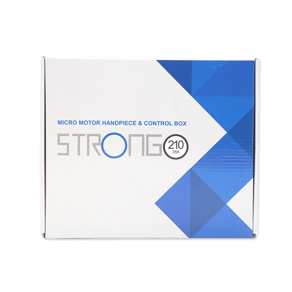 Strong 210 105L ногтей дрель 65 W 35000 машинные фрезы для Электрический маникюр Фрезерное