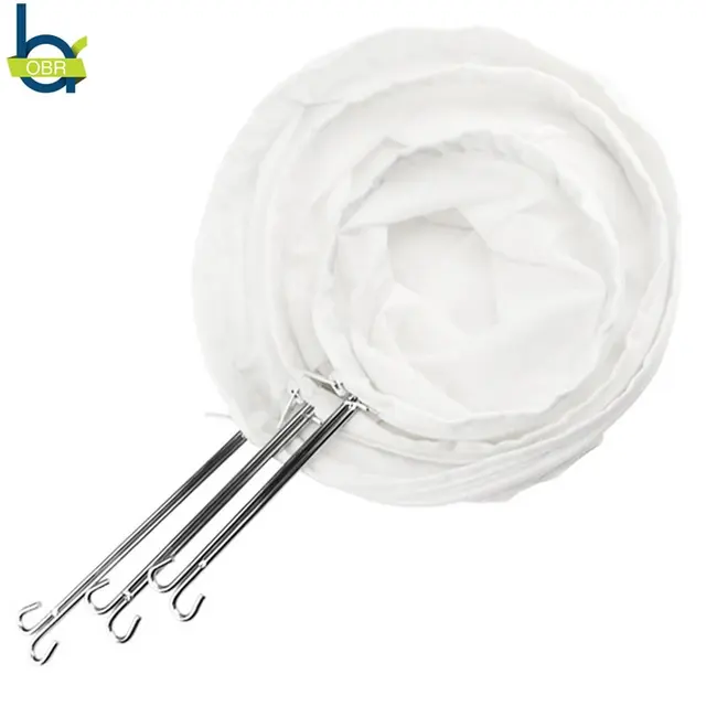 Best Offers OBR Reusable Milk Tea Filter Bag with Handle Flannel Cloth Coffee Pot Strainer Espresso Coffee Filter Packs Tea Bag Colander