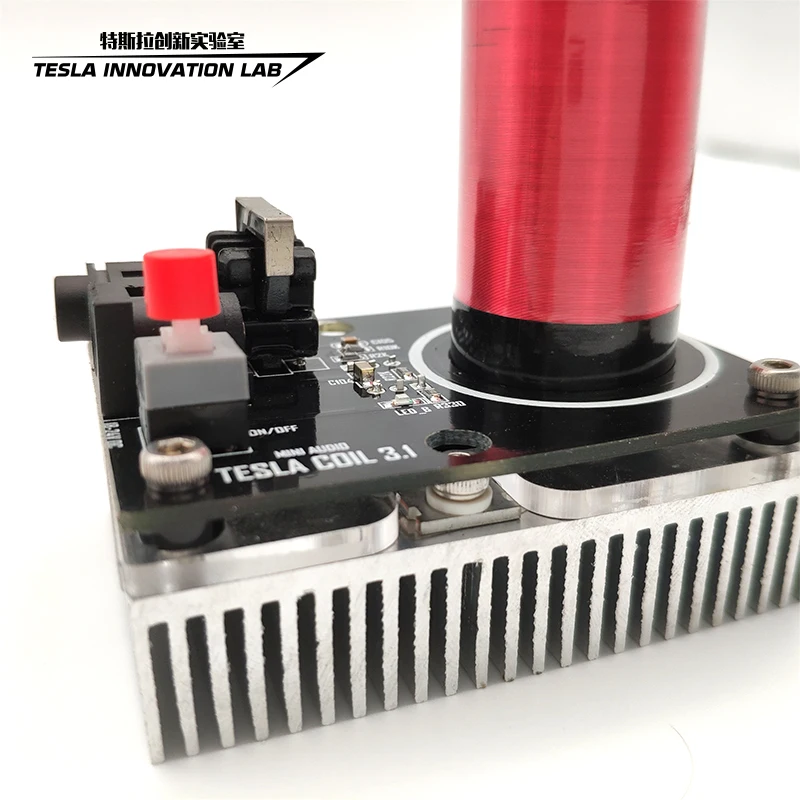  2019 New Mini Music Tesla Coil Light Up Air Artificial Lightning Scientific Experiment Teaching Aid - 32981382993
