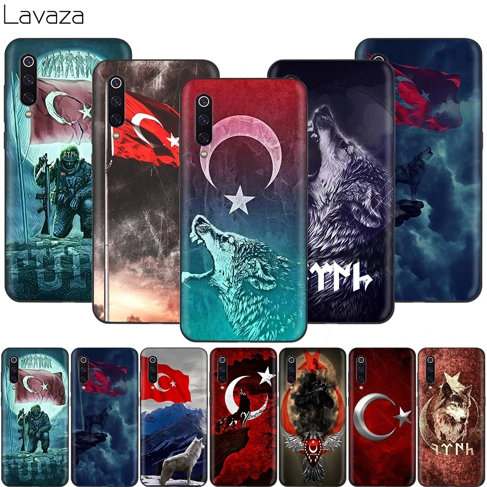 

Lavaza Turkey Flag Wolf Case for Xiaomi Redmi Note 8 7 6 6A 5 5A 4 4X 4A Go Pro Plus Prime