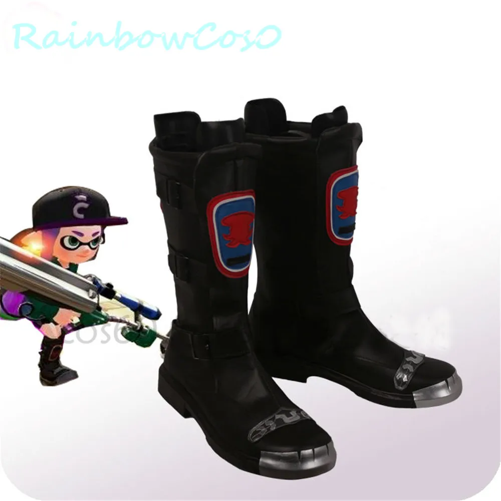 RainbowCos0 Косплей обувь Splatoon inklin сапоги игра аниме Хэллоуин