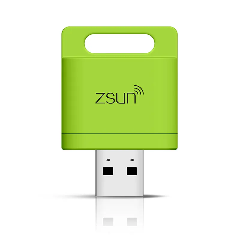 Zsun беспроводной wi fi usb считыватель смарт карт WLAN новое поступление мобильный