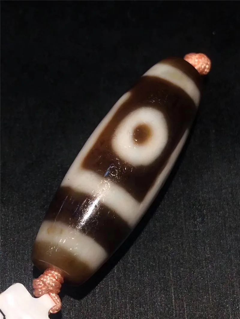 

190328-2 High Qaulity 1 Eye Patterns Fengshui Beads Natural Agate Material Amulet Free Shipping