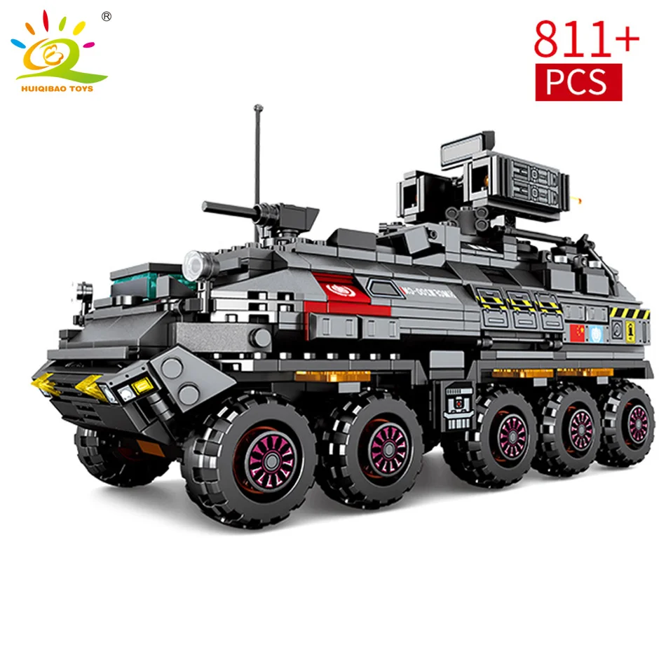 

811pcs Technic Transport Vehicle Building Blocks Compatible Movie Wandering Earth Figures Truck Bricks Toys For Children