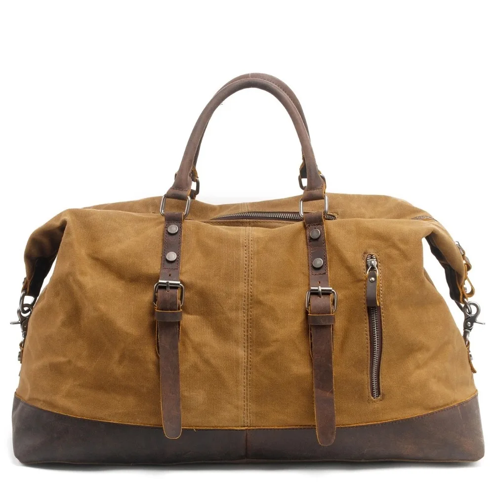 Aliexpress Waterproof Duffel Bag Men Canvas Carry On Aliexpress Waterproof Duffel Bag Men Canvas Carry On Weekend Bags Vintage Military Shoulder Handbag Leather Travel Tote Large Overnight From