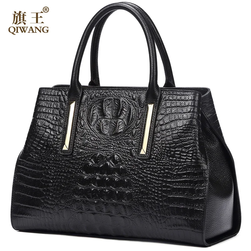 

Fashion Luxury Handbags Genuine Leather Womens Bags Designer Crocodile Shoulder Handbag For Women Messenger Bag bolsa feminina