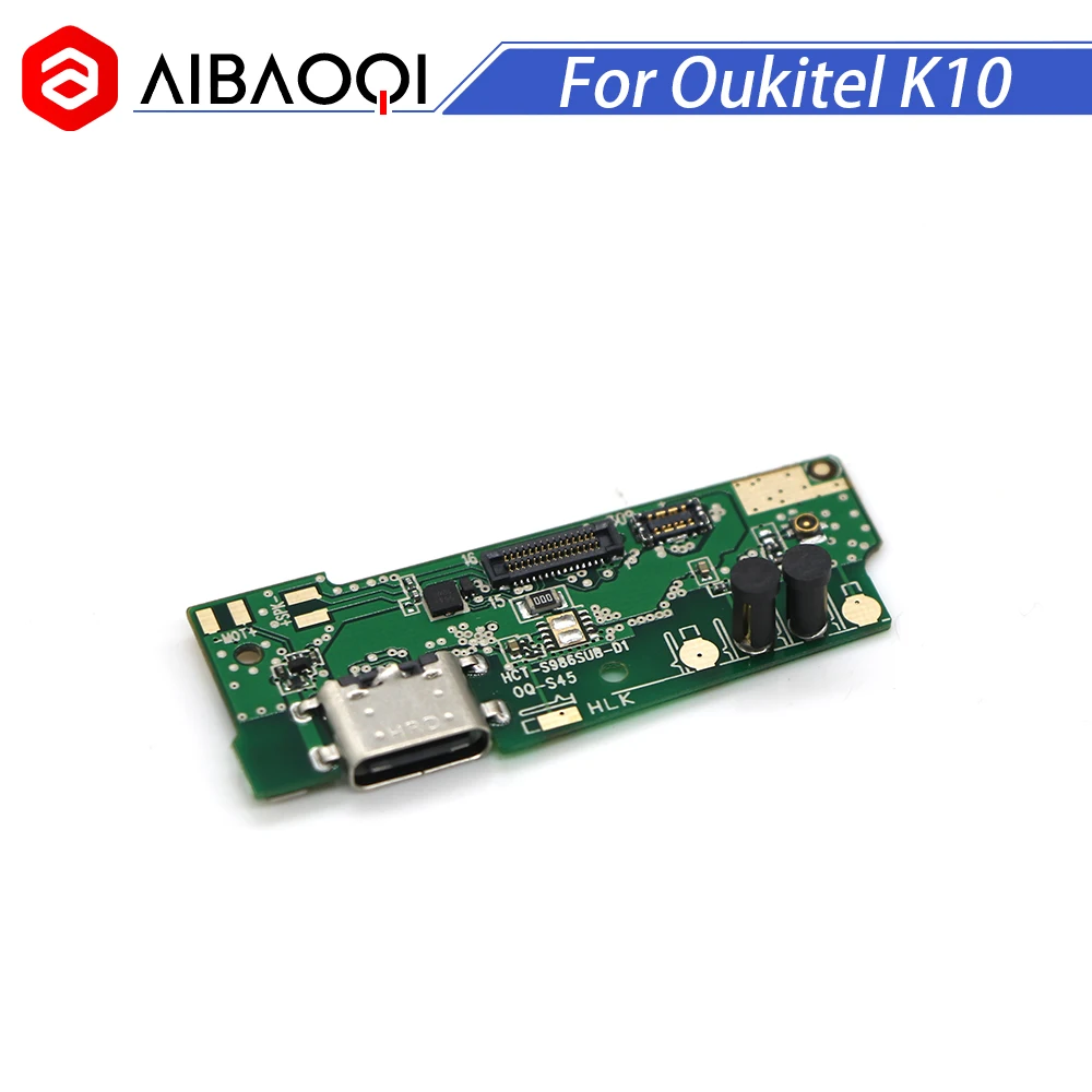 

New Original usb plug charge board For Oukitel K10 Mobile Phone Flex Cables charging module phone Mini USB Port