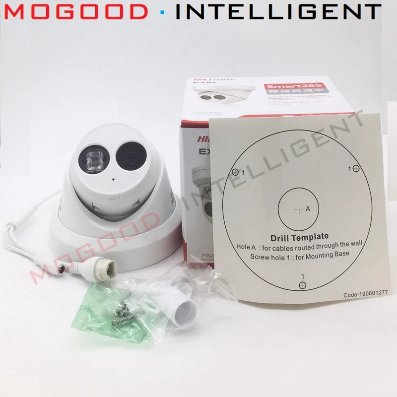 

HIKVISION Built-in Microphone DS-2CD3345F-I H.265 4MP PoE IP Dome Camera Support EZVIZ Hik-Connect App ONVIF TF Card IR 30M