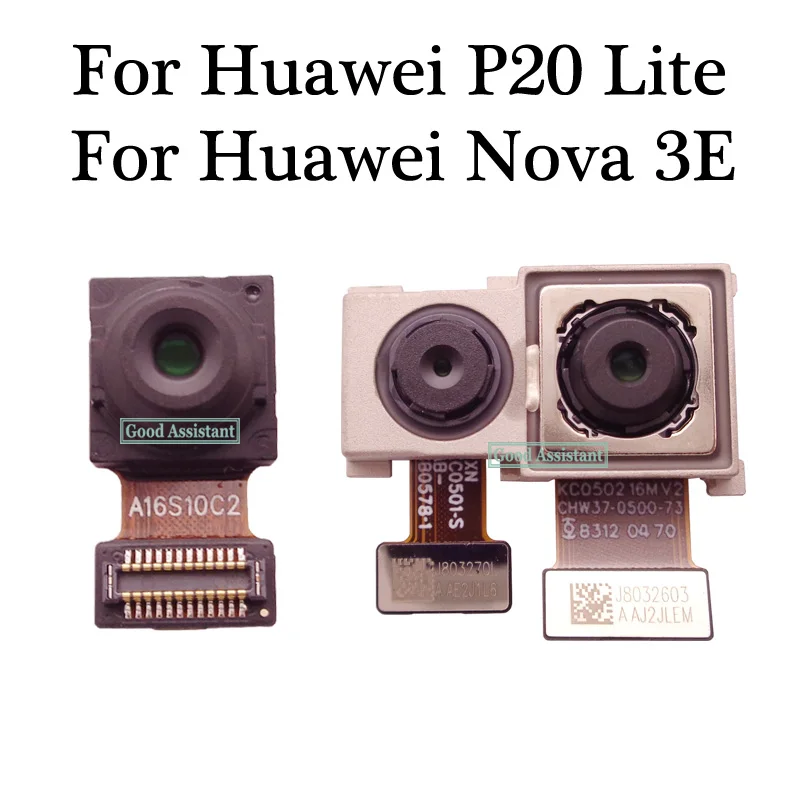 For Huawei P20 Lite ANE-L01 ANE-LX3 ANE-L23 / Nova 3E Back Main Rear Big camera Small Front Camera flex cable Ribbon | Мобильные