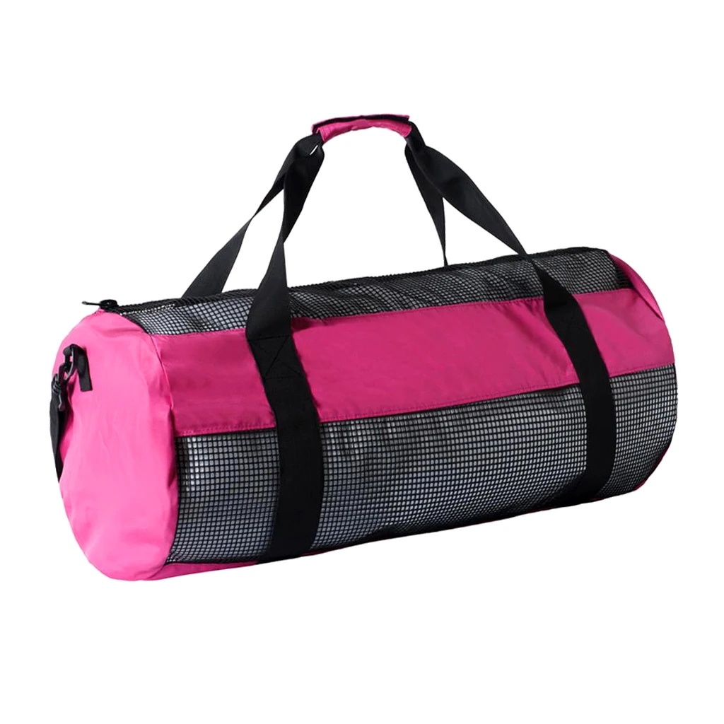 Heavy Duty Large Scuba Diving Snorkel Mesh Gear Bag Carry Holdall for Surfing Boating Camping Hiking Outdoor Tools Accessories