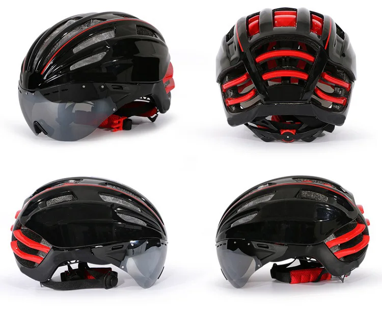 Mountain Road Bike Helmet Light Mountain Bicycle Helmet for Men Women