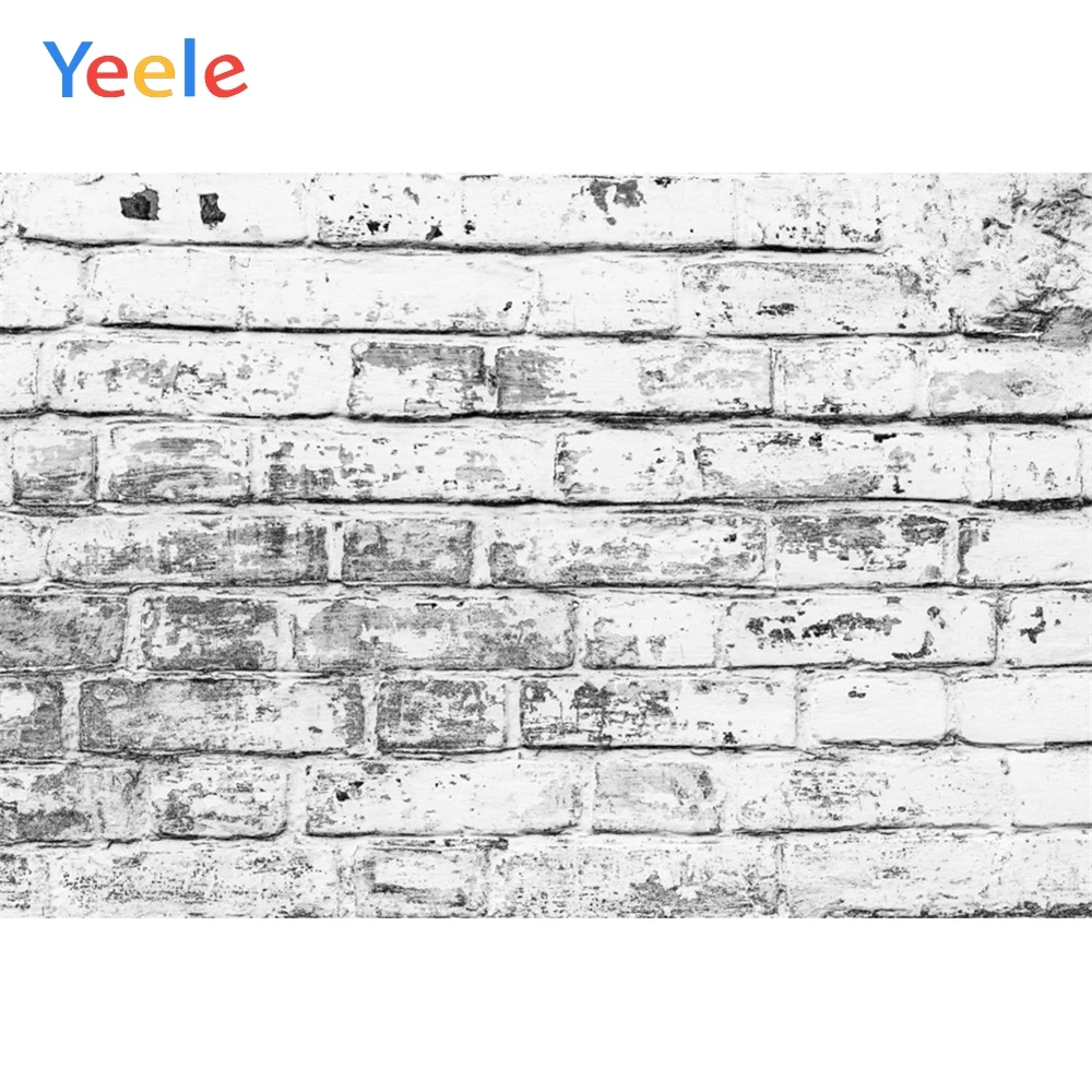 

Yeele Grunge White Old Wooden Board Planks Texture Personalized Photographic Backdrops Photography Backgrounds For Photo Studio