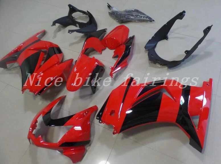 

New Injection ABS Fairing kit for Kawasaki ninja250 2008-2015 EX250 ZX250R 08 09 10 11 12 13 14 15 fairings red black