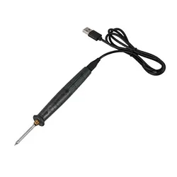 Мини Портативный Usb 5 в 8 Вт Электрический паяльник ручка наконечник пресс