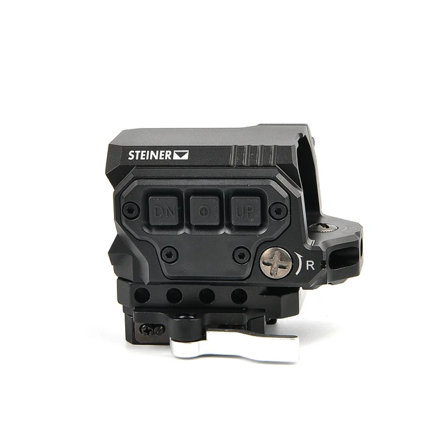 Visor óptico R1X punto rojo mira Reflex vista holográfica con función IR montajes de liberación rápida para alcance de caza de riel de 20mm - Imagen 3