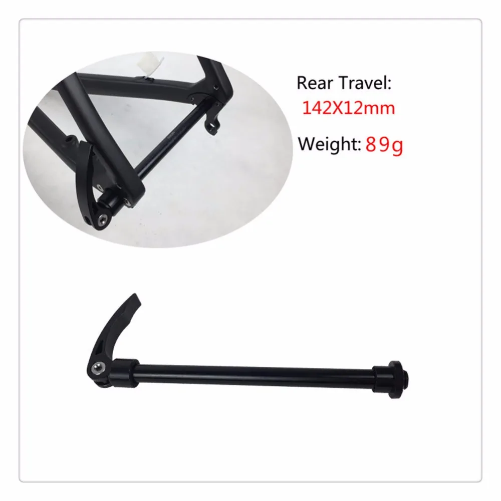 142x12 мм Thru Axle быстросъемные Шпажки для шоссейных/MTB велосипедных рам 142