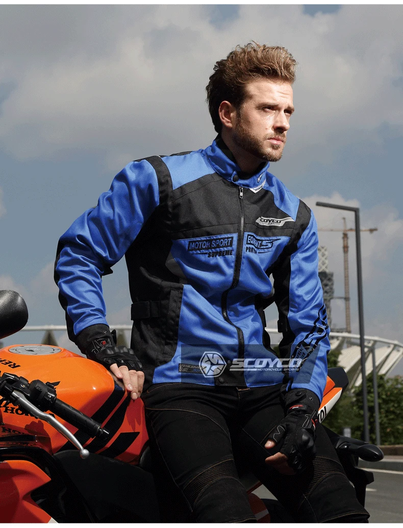 Scoyco JK28 мотоциклетная куртка гибкий полный корпус Броня мотор гоночный сетчатый дышащий мотоцикл гоночный автомобиль Мотокросс Jaqueta