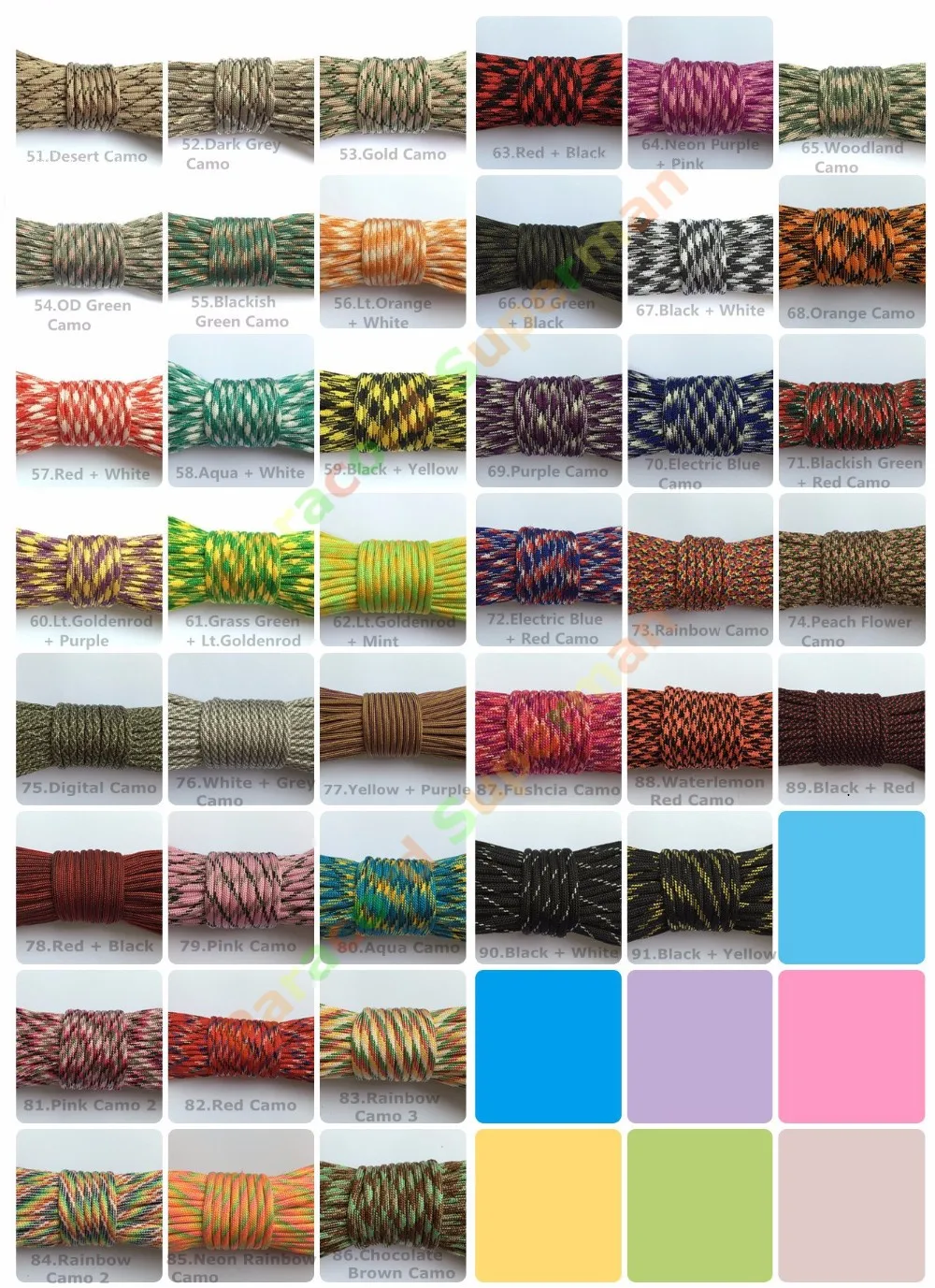 camou color Water Mark