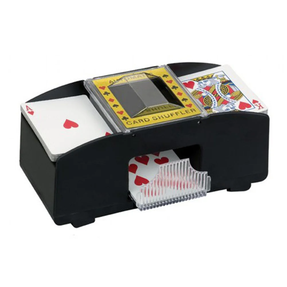 Board Game Poker Playing Cards Wooden Electric Automatic Shuffler Casino Robot Poker Card Shuffler Shuffling Machine