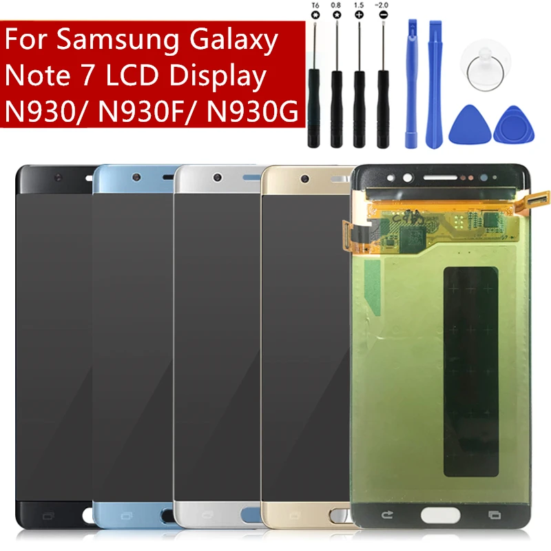 ЖК-экран с сенсорным экраном для Samsung Galaxy Note7 note FE 7 N930 N930F сменный дигитайзер в