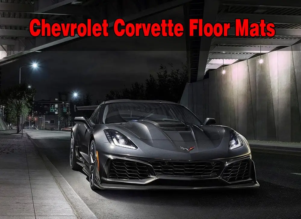 

Custom Fit Chevrolet Corvette C7 Floor Mat ECO Leather Racing sports car mat 2010 - Present