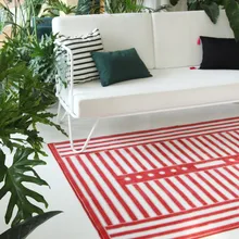 Скандинавский стиль collalily гостиная ковер геометрический Morocco индийский красный белый коврик плед полосатый современный салон современный дизайн