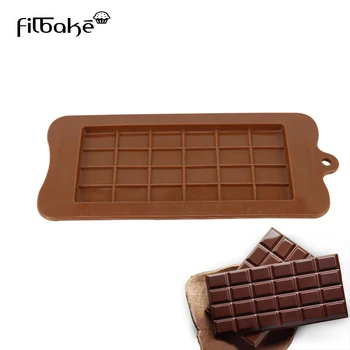 

FILBAKE 24 Cavity Square Silicone Chocolate Molds DIY Silicone mold Bakeware Stable Cake Molds Baking Mould