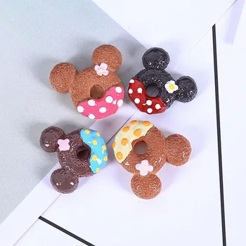 

7PCS/Lot Cartoon Donut Filler For Clear/Fluffy Mud Popular Toys Kids Lizun Slime DIY Kit Accessories Children Modeling Clay